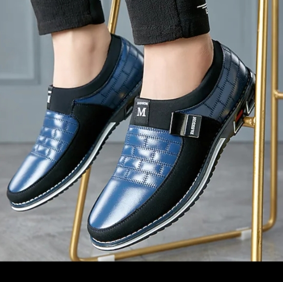 Fashion M Shoes Fashion M Mens Comfort Loafers Blue Size48 Us 2